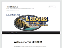 Tablet Screenshot of ledgesheating.com